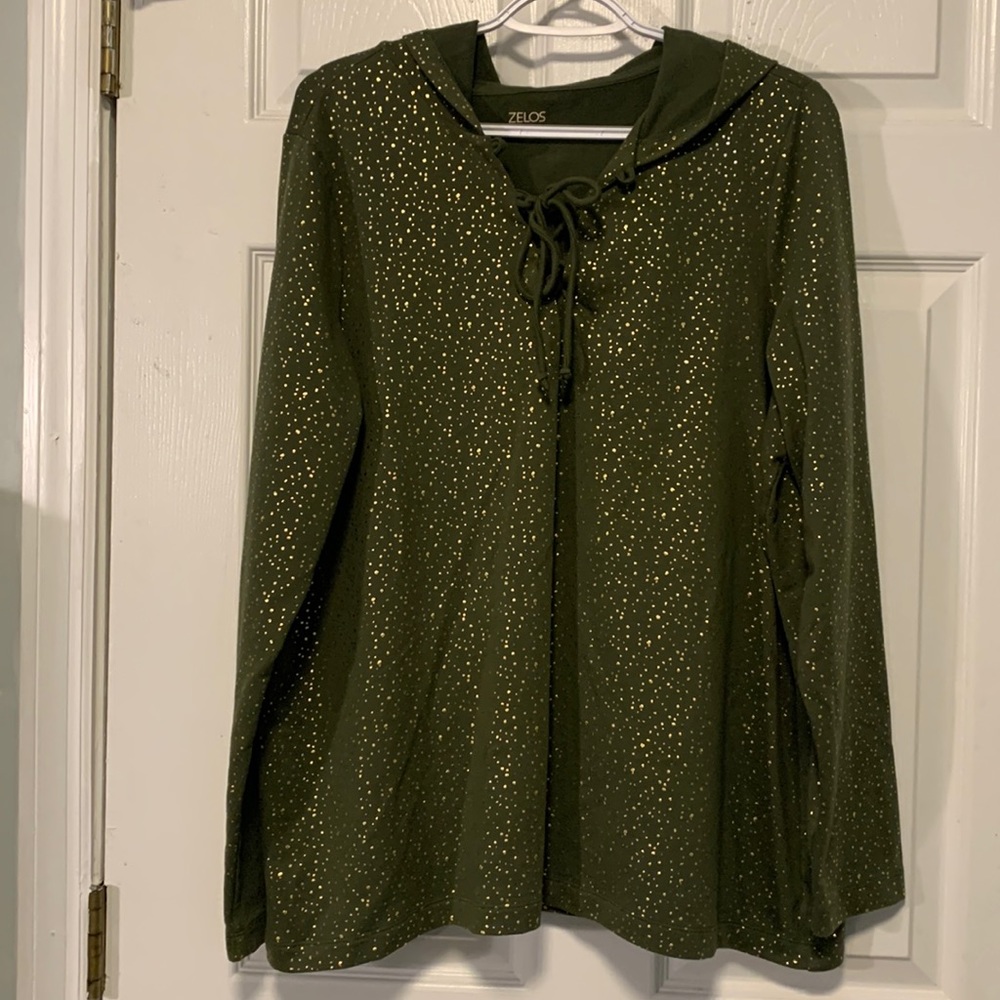 ZELOS Hooded Pullover